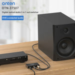 Connettore audio digitale ottico 3 ingressi 1 uscita