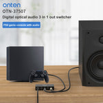 Connettore audio digitale ottico 3 ingressi 1 uscita