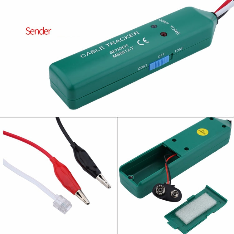 BSIDE MS6812 Localizzatore cavi linea telefonica RJ11 RJ45