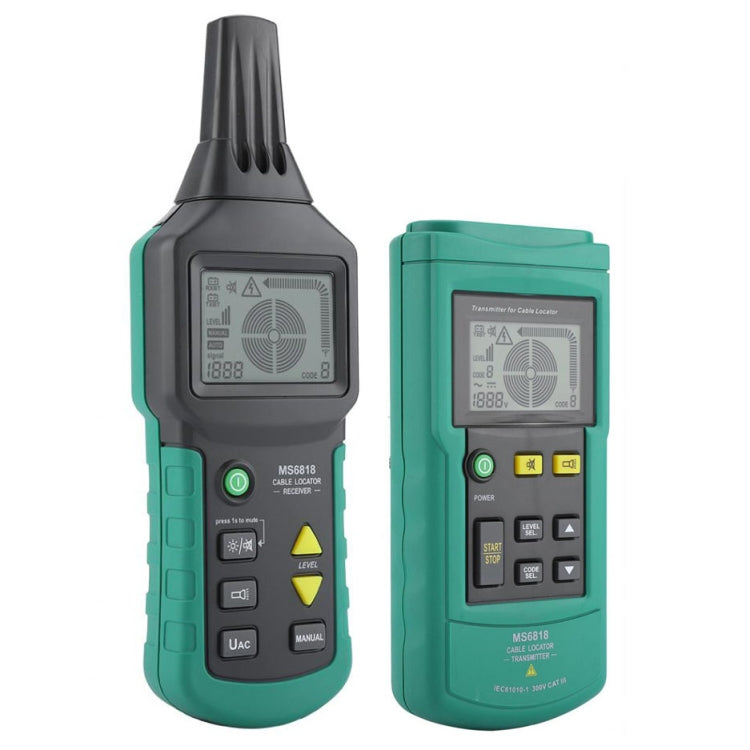 BSIDE MS6818 Localizzatore cavi interrati 9V 12-400V
