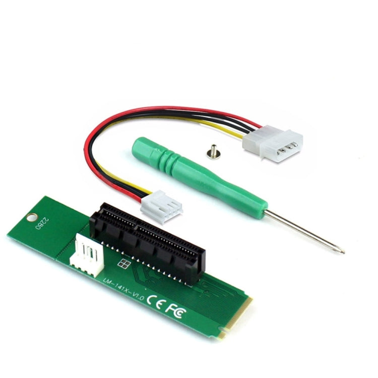 Scheda adattatore PCI-E 4X femmina a NGFF M.2 maschio