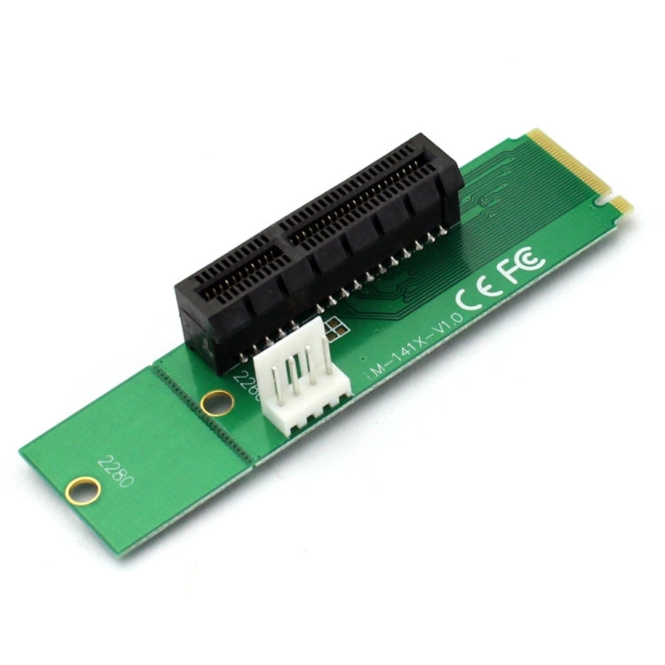 Scheda adattatore PCI-E 4X femmina a NGFF M.2 maschio