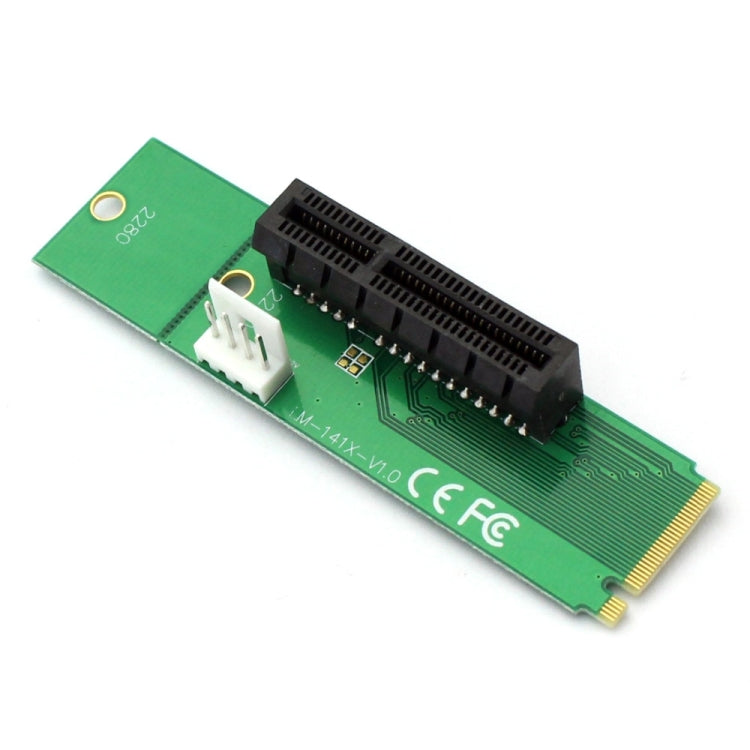 Scheda adattatore PCI-E 4X femmina a NGFF M.2 maschio