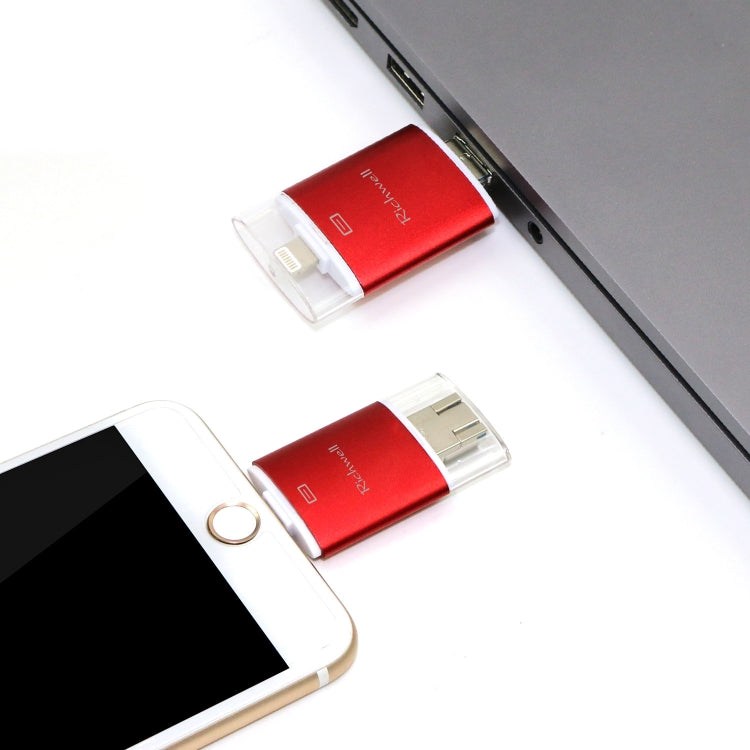 Richwell Disco Flash 3 in 1 64GB con OTG USB 3.0