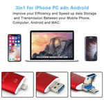 Richwell Disco Flash 3 in 1 64GB con OTG USB 3.0