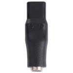 Adattatore alimentatore DC 5,5x2,1 mm femmina a rasoio