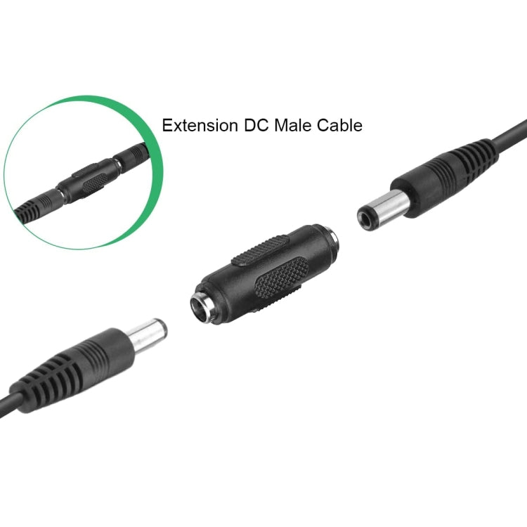 10 connettori adattatori femmina-femmina 5,5x2,1 mm