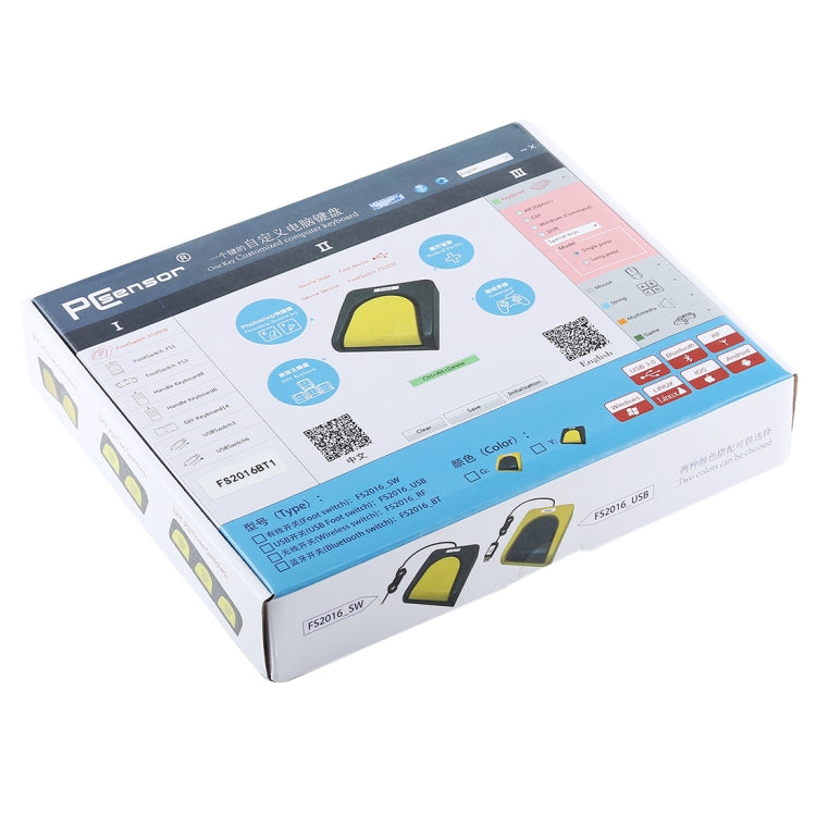 Interruttore a pedale Bluetooth USB per PC e smartphone