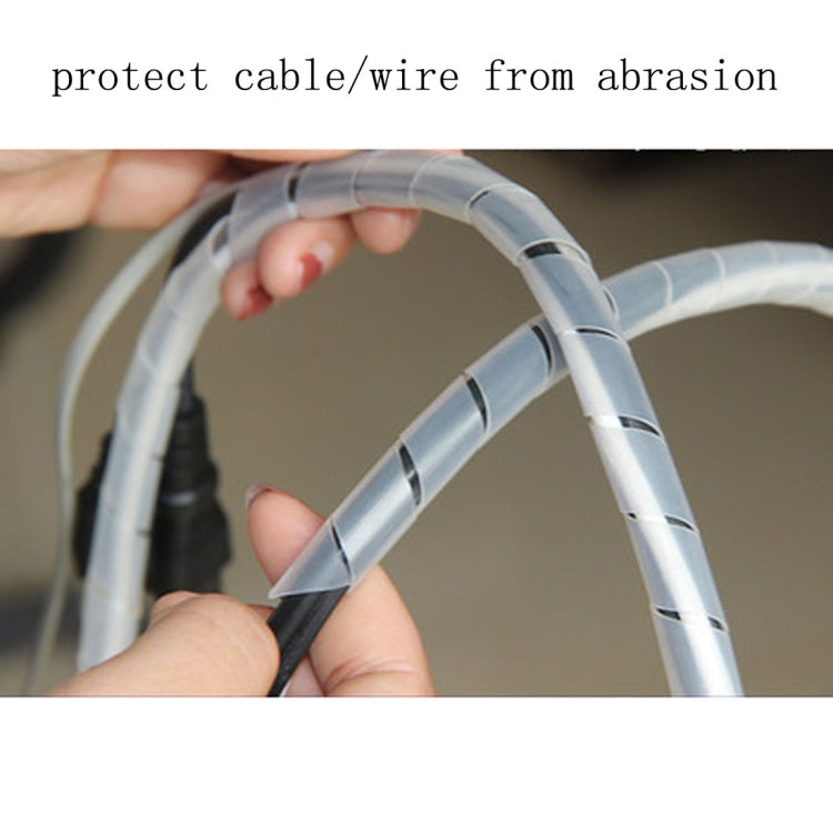 Tubo ordinato per avvolgimento cavi, tubi a spirale in PE da 11 m, diametro nominale: 8 mm, 8mm / 11m Length