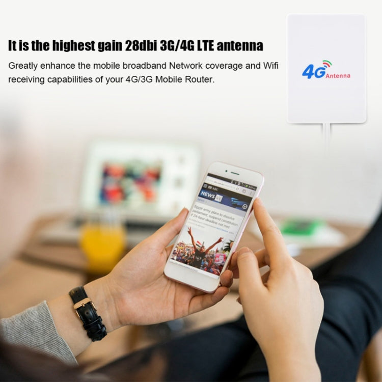 Antenna 4G 28 dBi con connettore TS9 per router LTE - immagine 7