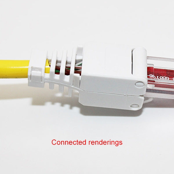 Spina RJ-45 modulare Cat5e a crimpare senza attrezzi