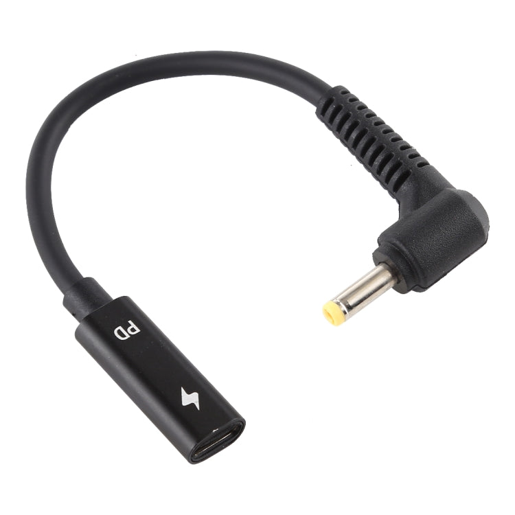 Cavo caricabatterie USB-C a 4,0 x 1,7 mm 15,5 cm