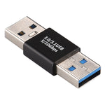 Convertitore USB 3.0 maschio a maschio in lega di alluminio