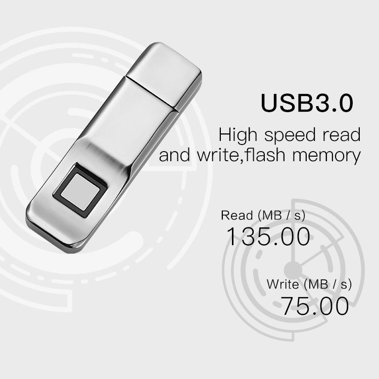 Pen drive USB 3.0 32GB con crittografia impronte digitali