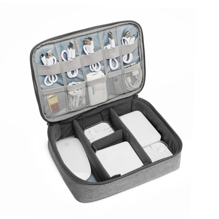 Custodia multifunzione per accessori con scomparti 23x16x7 cm