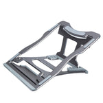 Staffa portatile in lega di alluminio per laptop 21x26 cm