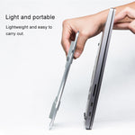 Staffa portatile in lega di alluminio per laptop 21x26 cm