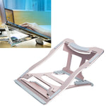 Staffa portatile in lega di alluminio per laptop 21x26 cm