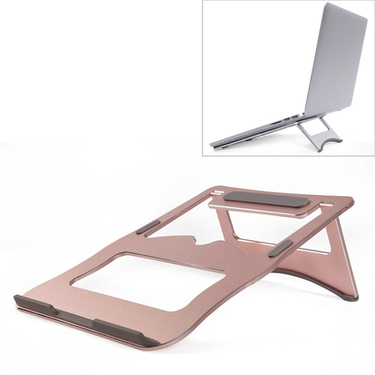 Staffa portatile in lega di alluminio per laptop 21x26 cm