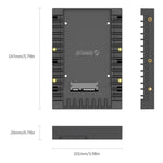 Caddy disco rigido ORICO da 2,5" a 3,5" SATA 3.0