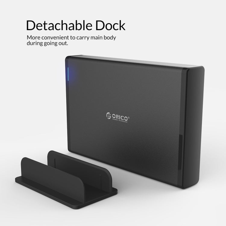 Custodia HDD 3,5" ORICO 7688C3 USB-C fino a 8TB - immagine 5