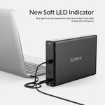 Custodia HDD 3,5" ORICO 7688C3 USB-C fino a 8TB - immagine 9