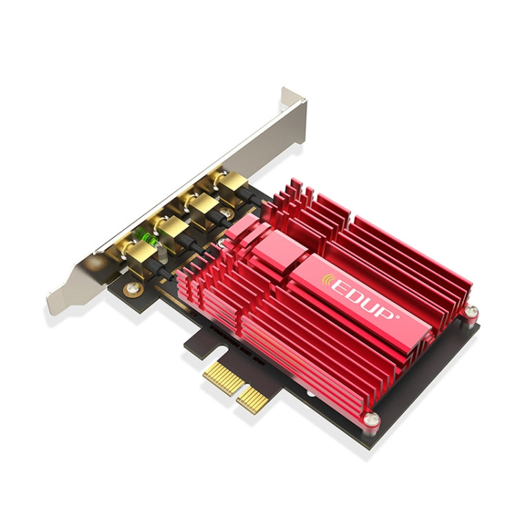 Scheda di rete esterna EDUP AC1900Mbps PCI-Express 4 antenne