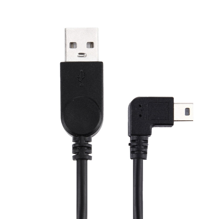 Cavo dati mini USB a USB angolo 90° sinistro 28 cm