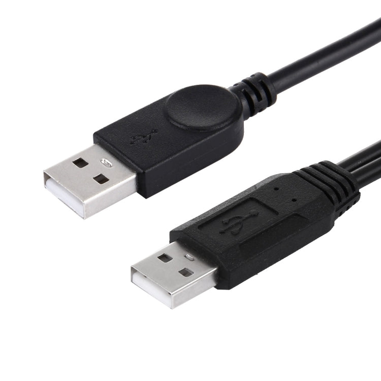 Cavo USB 2.0 maschio 2 in 1 doppio 50 cm