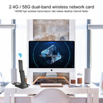Adattatore WiFi USB 3.0 Dual Band AC1900Mbps
