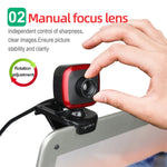 Webcam PC HXSJ A849 HD 480P con microfono