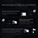 Adattatore WiFi USB COMFAST CF-WU815N 150Mbps mini
