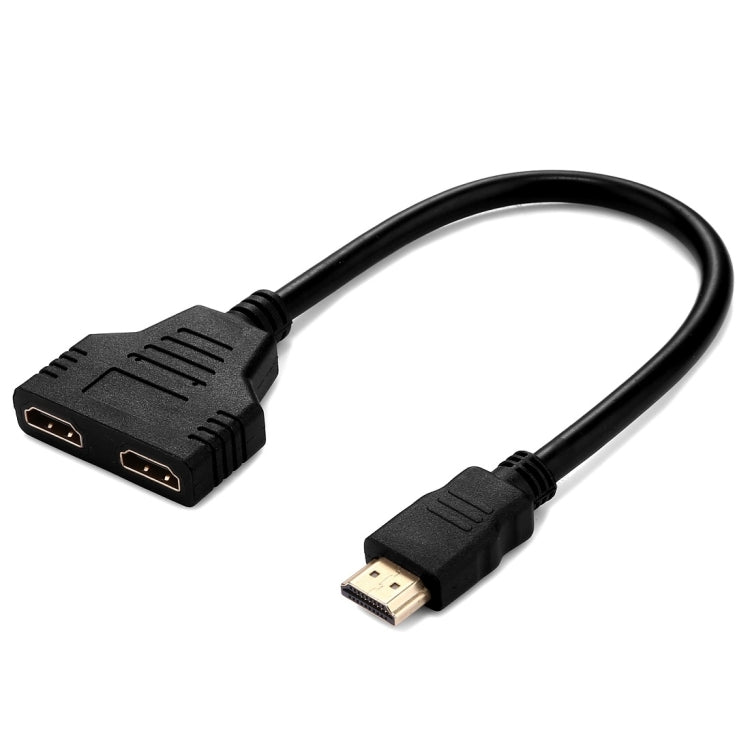 Adattatore HDMI 1.4 maschio a doppia HDMI femmina 30 cm