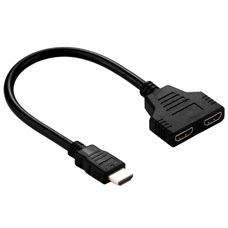 Adattatore HDMI 1.4 maschio a doppia HDMI femmina 30 cm