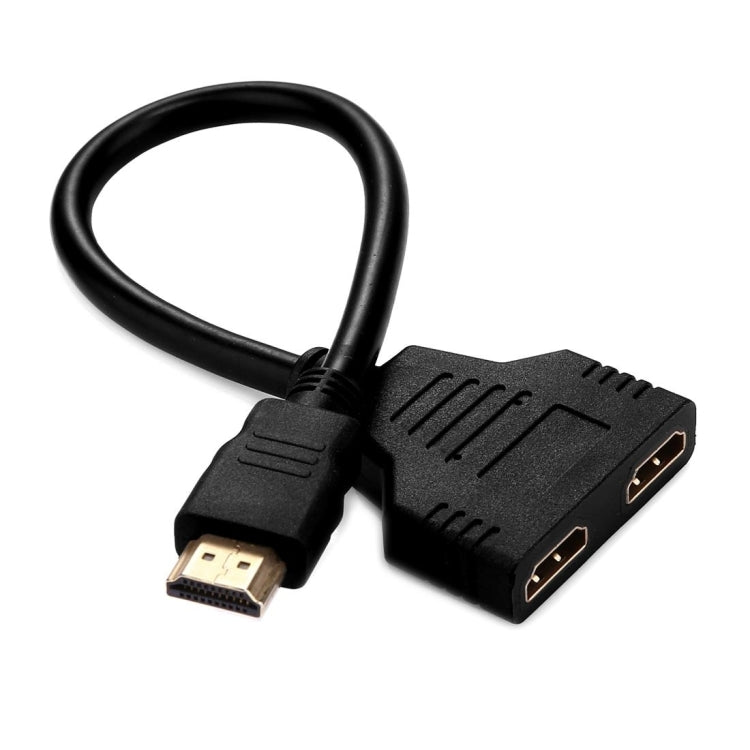 Adattatore HDMI 1.4 maschio a doppia HDMI femmina 30 cm