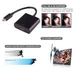 Cavo adattatore USB-C a HDMI per MacBook e smartphone compatibili