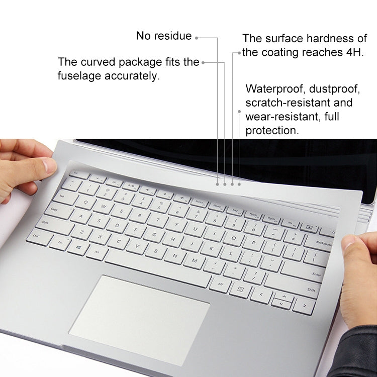 Set adesivi con pellicola protettiva per Surface Book 2 15"
