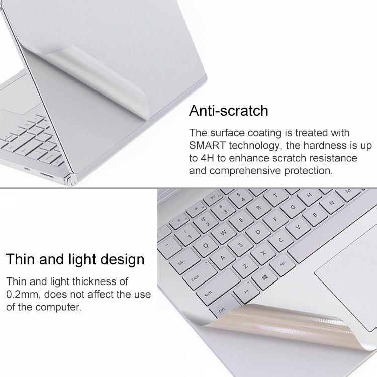 Set adesivi con pellicola protettiva per Surface Book 2 15"