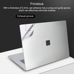 Set adesivi con pellicola protettiva per Surface Laptop 3 13,5"