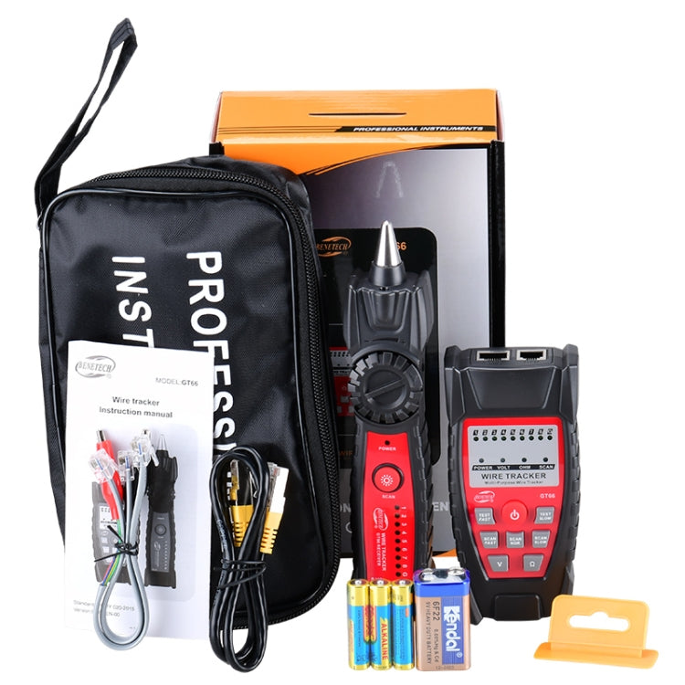 Tester cavi rete BENETECH GT66 RJ11 RJ45