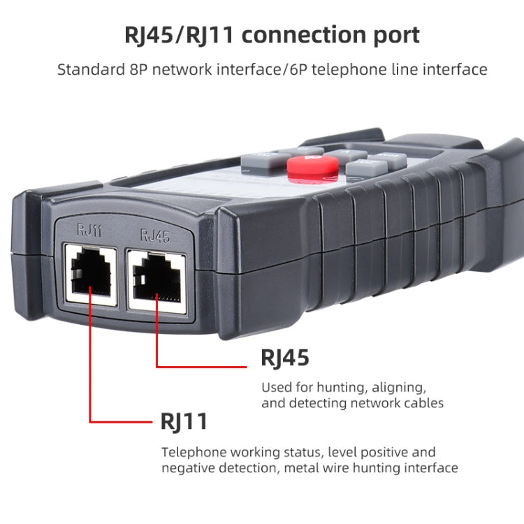 Tester cavi rete BENETECH GT67 RJ11 RJ45 multifunzionale
