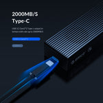 Custodia SSD ORICO M2PVC3-G20 USB 3.2 20Gbps M.2 NVMe