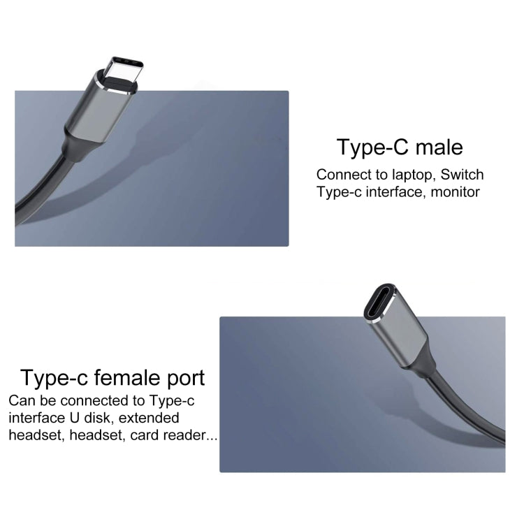 Cavo adattatore USB-C maschio a USB-C femmina 50 cm