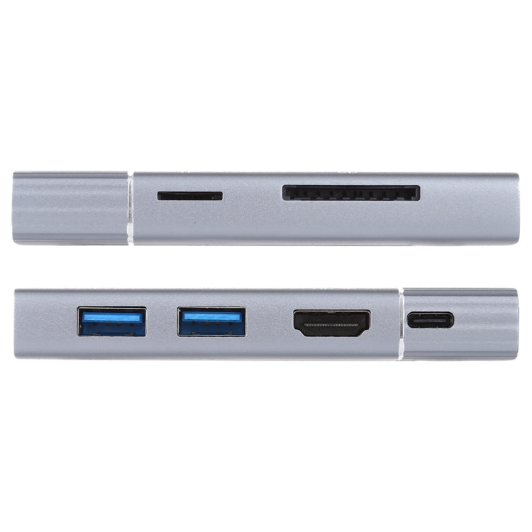 Dock station USB-C 7 in 1 con doppia USB 3.0 e HDMI