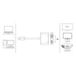 Convertitore video USB 3.0 a VGA e HDMI 2 in 1 Full HD
