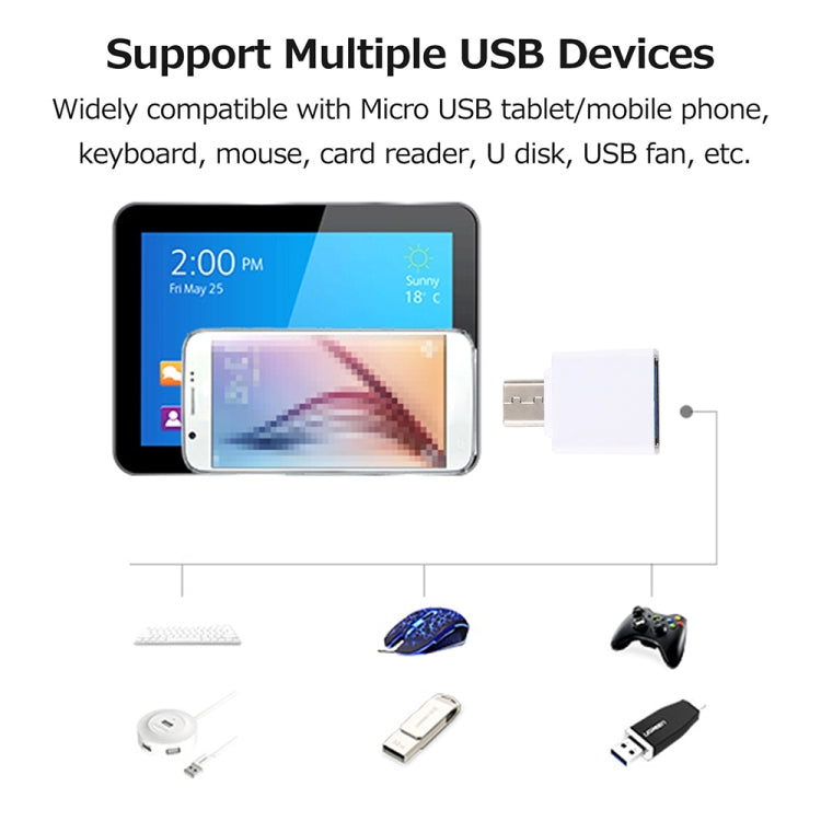 Adattatore Micro USB a USB OTG per smartphone e tablet