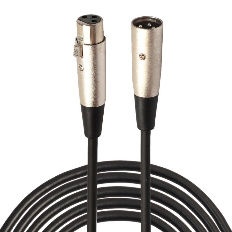 Cavo audio microfono XLR 3 pin maschio-femmina 5m