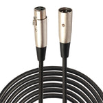 Cavo audio microfono XLR 3 pin maschio-femmina 10 metri