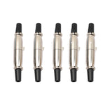 5 paia connettori XLR 3 pin maschio e femmina