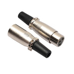 5 paia connettori XLR 3 pin maschio e femmina